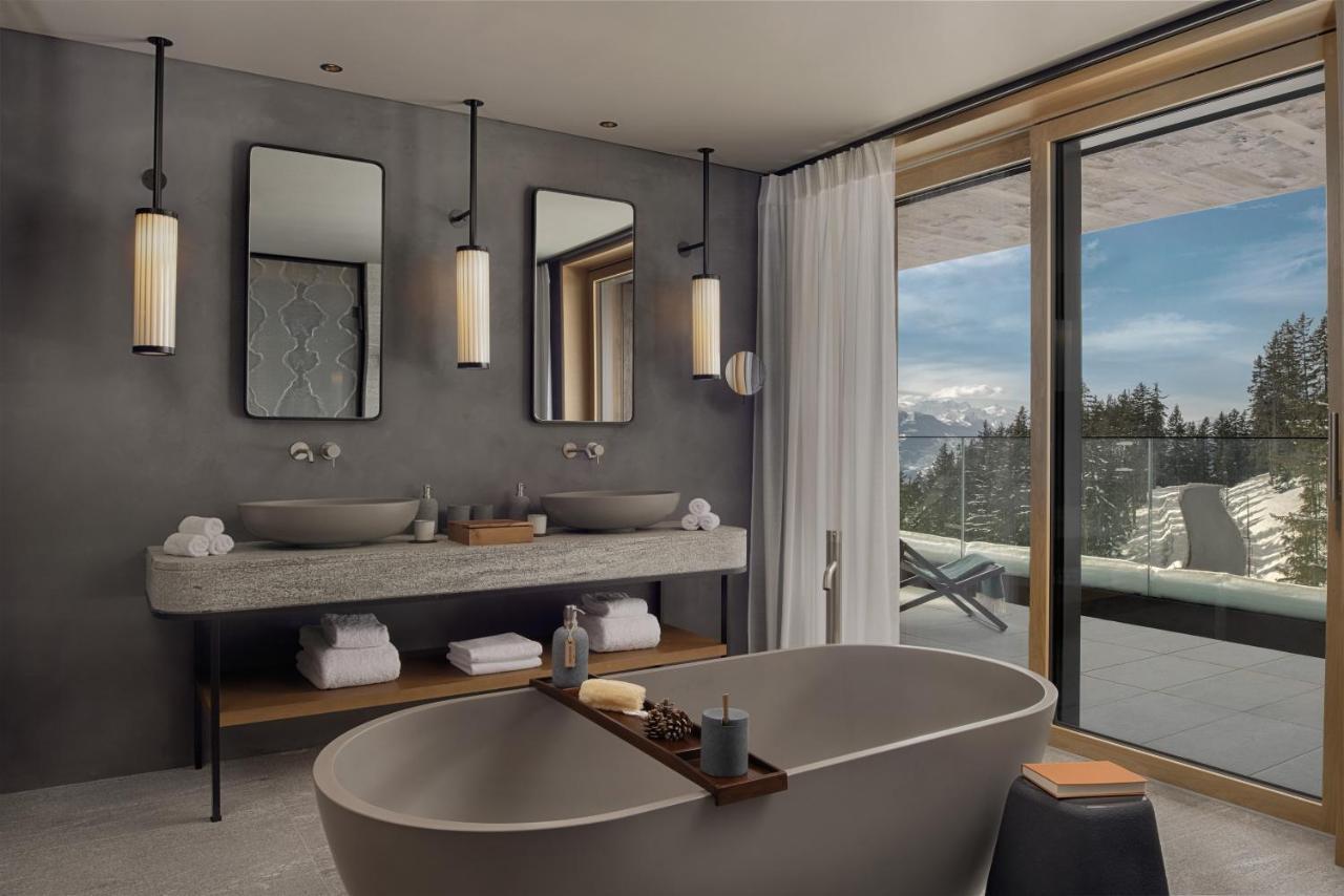 Six Senses Crans-Montana Hotel Bagian luar foto