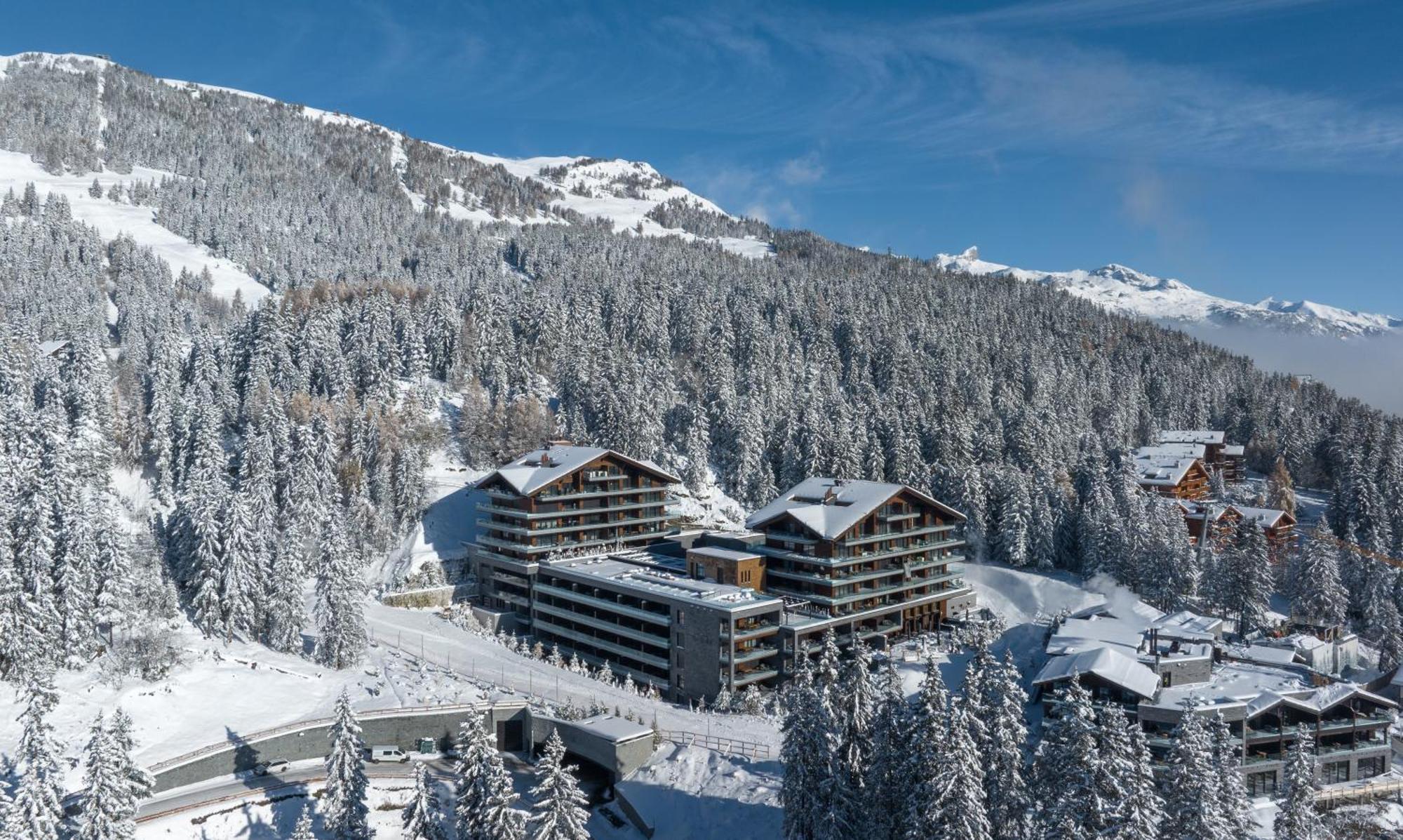 Six Senses Crans-Montana Hotel Bagian luar foto